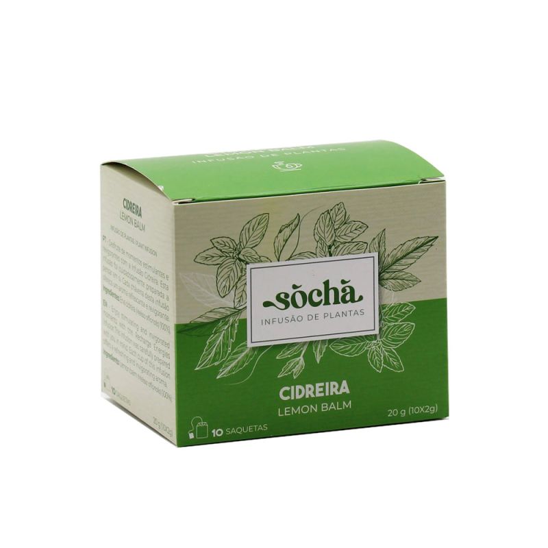Infusão de Plantas SóChá - Cidreira 20g