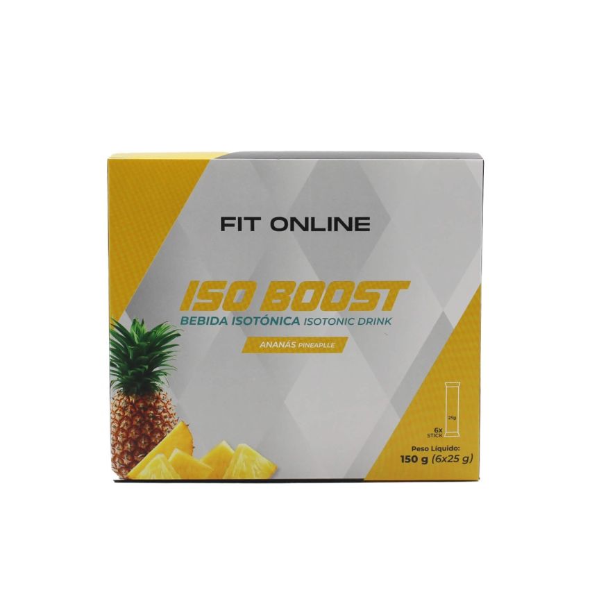 Bebida Isotónica de Ananás 150g (6x25g) FitOnline