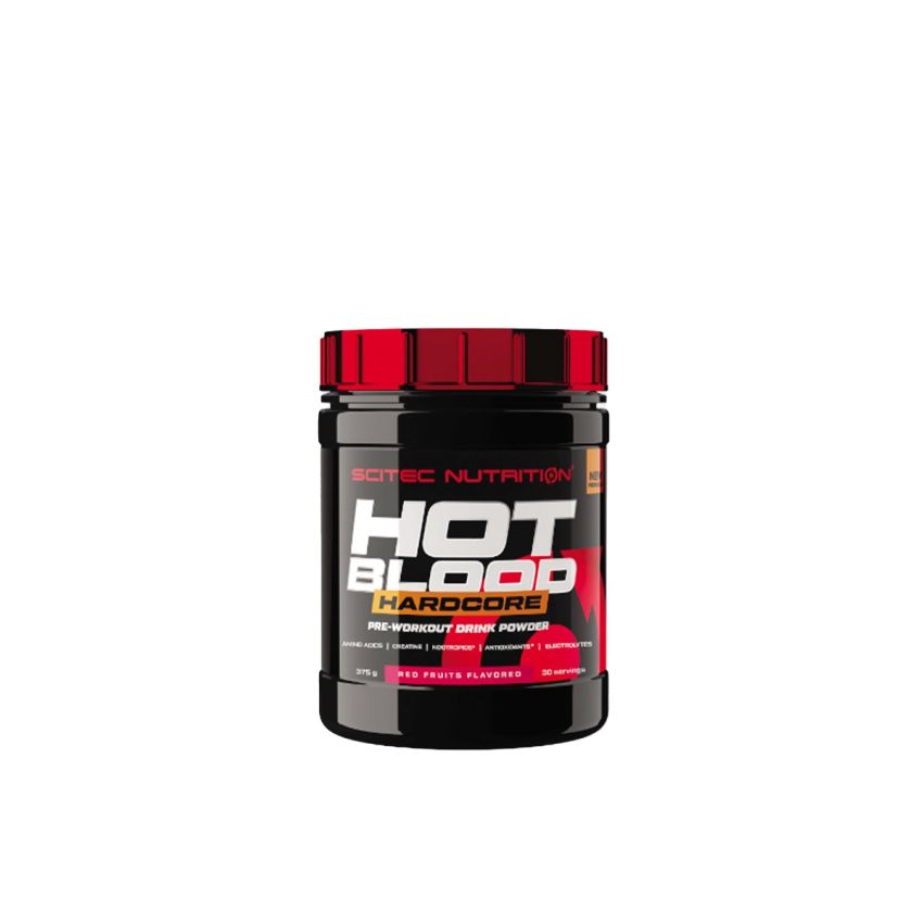 Hot Blood Hardcore 375g Frutos Vermelhos S.N
