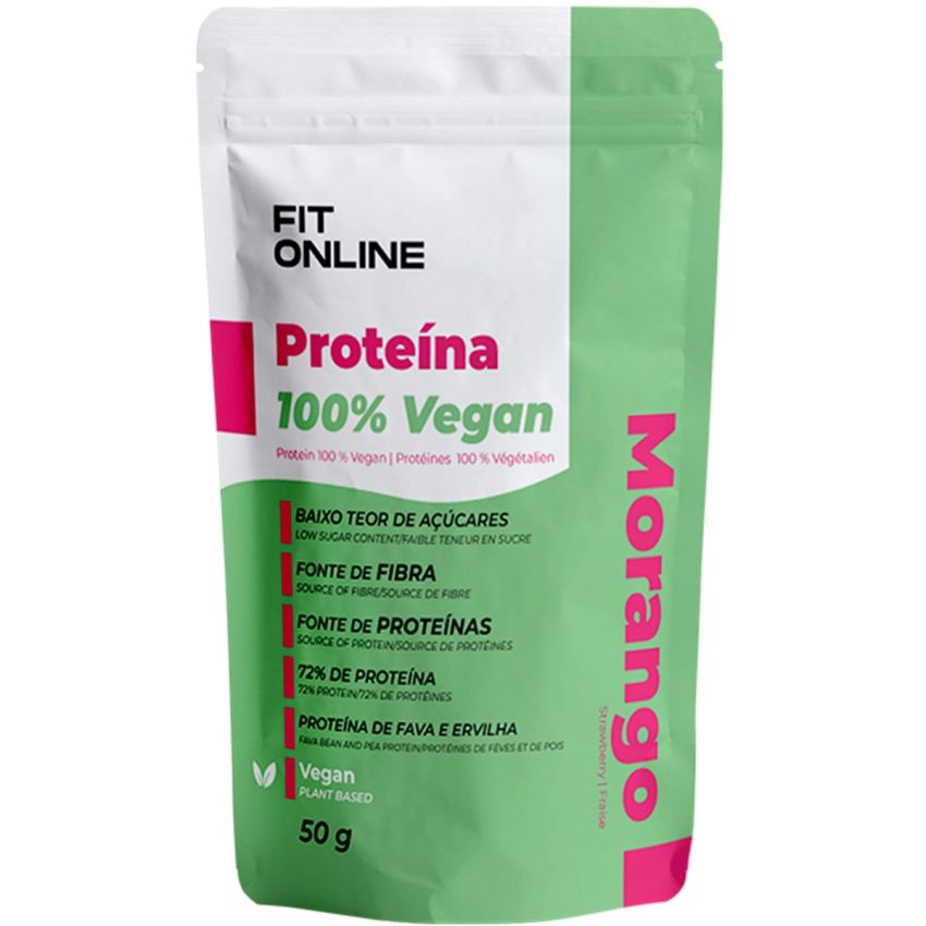 Proteína Morango FitOnline 50g