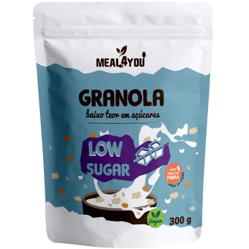 Granola Baixo Teor em Açúcares Meal4You 300 g