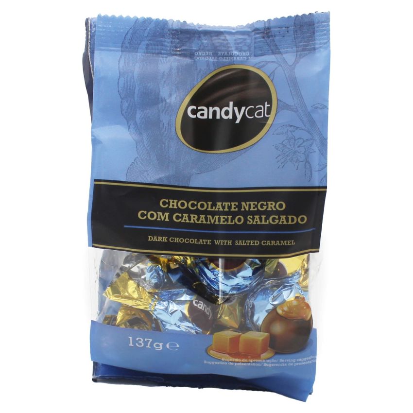 Bombons Chocolate Negro e Caramelo Salgado 137g